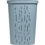 Coffre � linge 55l bleu carrefour home - l'unit�