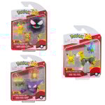 Coffret 3 figurines pokémon bandai - le pack Coffret 3 figurines pokémon bandai - le pack