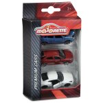 Coffret 3 v�hicules premium cars majorette - mod�le al�atoire