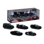 Coffret 5 v�hicules en m�tal majorette black edition majorette - le coffret