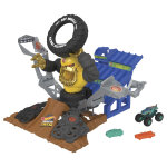 Coffret combat mega wrex vs gorzilla mattel - le coffret