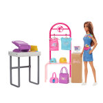 Coffret la boutique cr�ation de barbie mattel - le coffret