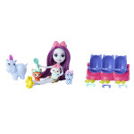 Coffret enchantimals - hippo et b�b�s besties mattel - le coffret