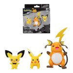 Coffret evolution - pikachu, pichu, raichu bandai - le coffret Coffret evolution - pikachu, pichu, raichu bandai - le coffret