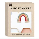 Coffret macram arc en ciel mural - le coffret