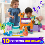 Coffret l'orchestre de la ferme mega bloks - le coffret