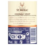 Cognac fine champagne v. s. o. p 40% prince st merac - la bouteille de 50cl
