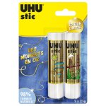 Colle en bton pastel 21 g uhu - le lot de 2