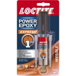 Colle epoxy express 1 min invisible seringue nouvel artwork loctite - le tube de 11ml Colle epoxy express 1 min invisible seringue nouvel artwork loctite - le tube de 11ml