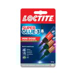 Colle instantanée superglue x3 loctite - les 3 tubes de 1g Colle instantanée superglue x3 loctite - les 3 tubes de 1g