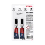 Colle superglue3 liquide universal loctite - les 2 tubes de 3g