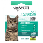 Antiparasitaire collier pour chat rflchissant vetocanis - le collier