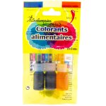 Colorant alimentaire lechampion - les 3 flacons de 3ml Colorant alimentaire lechampion - les 3 flacons de 3ml