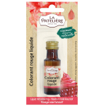 Colorants liquide rouge la pateliere - le flacon de 20ml Colorants liquide rouge la pateliere - le flacon de 20ml