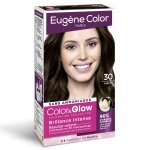 Coloration 30 chatain sans ammoniaque brillance intense color&glow eugene color - la bote