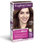 Coloration 735 praline gourmand sans ammoniaque brillance intense color&glow eugene color - la boîte Coloration 735 praline gourmand sans ammoniaque brillance intense color&glow eugene color - la boîte