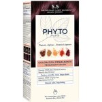 Coloration permanente 5. 5 chtain clair acajou sans ammoniaque longue dure phyto - la bote