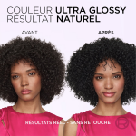 Coloration 200 noir bne sans ammoniaque gloss casting crme gloss l'oreal paris - la bote