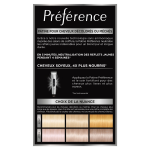 Coloration permanente 02 blond irisé neutralisation longue durée preference l'oreal paris - la boite Coloration permanente 02 blond irisé neutralisation longue durée preference l'oreal paris - la boite