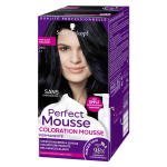 Coloration permanente 210 noir glac� sans ammoniaque mousse perfect mousse perfect mousse - la boite ...