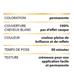 Coloration permanente 22 châtain naturel couvre 100% cheveux blancs belle color l'oreal paris - la boîte ... Coloration permanente 22 châtain naturel couvre 100% cheveux blancs belle color l'oreal paris - la boîte ...