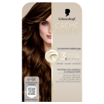 Coloration permanente 6 - 68 chtain clair caramel soin couvre 100% cheveux blancs crme supreme schwarzkopf ...