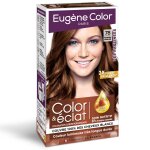 Coloration permanente 78 marron pralin huile d'argan les raffines color & clat eugene color - la boite ...