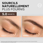 Mascara  sourcils teinte chtain (5. 0) brow color l'oreal paris - la boite de coloration sourcils