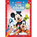 Coloriage disney mickey et ses amis - star color - mickey, donald et dingo