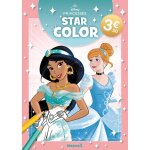 Coloriage disney princesses - star color - cendrillon et jasmine