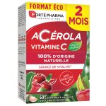 Complément alimentaire acérola forme et tonus forte pharma - la boite de 60 comprimés - 108 g Complément alimentaire acérola forme et tonus forte pharma - la boite de 60 comprimés - 108 g
