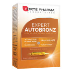 Complément alimentaire auto bronzant forte pharma - la boite de 30 ampoules Complément alimentaire auto bronzant forte pharma - la boite de 30 ampoules