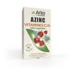 Complément alimentaire azinc vitamines c + d3 arkopharma - la boite de 20 comprimés Complément alimentaire azinc vitamines c + d3 arkopharma - la boite de 20 comprimés