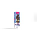 Complment alimentaire biscuit cacao fourr  la vanille milical - la boite de 4 sachets de 2 biscuits ...