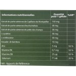 Complément alimentaire chute cheveux réactionnelle luxeol - la boite de 90 gélules - 42, 3g Complément alimentaire chute cheveux réactionnelle luxeol - la boite de 90 gélules - 42, 3g