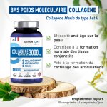 Compl�ment alimentaire collag�ne brevet� articulations et peau granions - la boite de 80 comprim�s