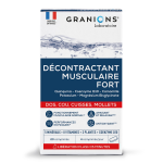 Complément alimentaire décontractant musculaire formule forte granions - la boite de 20 comprimés Complément alimentaire décontractant musculaire formule forte granions - la boite de 20 comprimés