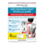 Pansements patchs anti - douleur musculaires granions - le paquet de patchs