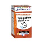 Complment alimentaire dfenses immunitaires huile de foie de morue juvamine - la boite de 30 glules ...