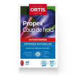Compl�ment alimentaire d�fense naturelle coup de froid propex - la bo�te de 45 comprim�s