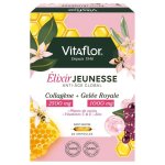Complment alimentaire elixir jeunesse anti age global collagne et gele royale vitaflor - la boite ...