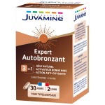 Complment alimentaire expert auto bronzant 3en1 juvamine - la boite de 60 glules