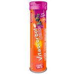 Compl�ment alimentaire fatigue, syst�me immunitaire effervescent c100 go�t cassis vitascorbol - le tube ...