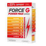 Complément alimentaire force g power max force g - la boîte de 20 ampoules de 10ml Complément alimentaire force g power max force g - la boîte de 20 ampoules de 10ml