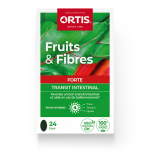 Complment alimentaire fruits & fibres ortis laboratoires - la boite de 24