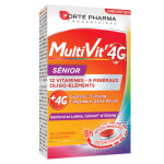 Complément alimentaire multi - vitamine sénior forte pharma - la boîte de 30 comprimés Complément alimentaire multi - vitamine sénior forte pharma - la boîte de 30 comprimés