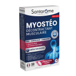Complément alimentaire myostéo décontractant musculaire santarome - la boite de 20 comprimés Complément alimentaire myostéo décontractant musculaire santarome - la boite de 20 comprimés