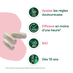 Complment alimentaire rgles douloureuse bio naturactive - la boite de 10 glules