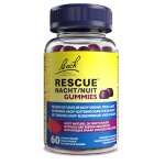 Complément alimentaire sommeil goût naturel de fruits rouges rescue® - le pot de 60 gummies Complément alimentaire sommeil goût naturel de fruits rouges rescue® - le pot de 60 gummies