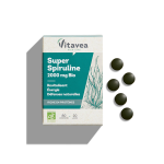 Compl�ment alimentaire super spiruline bio vitavea - la boite de 80